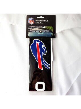Buffalo Bills NFL Windshield Decal Universal Size Official Merchandise